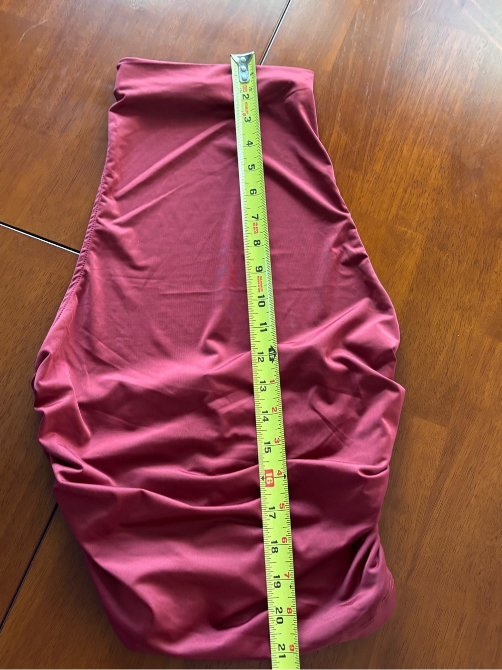 Princess Polly Deep Raspberry Rouched Cowl Neck Halter Top sz 4 - Picture 7 of 10
